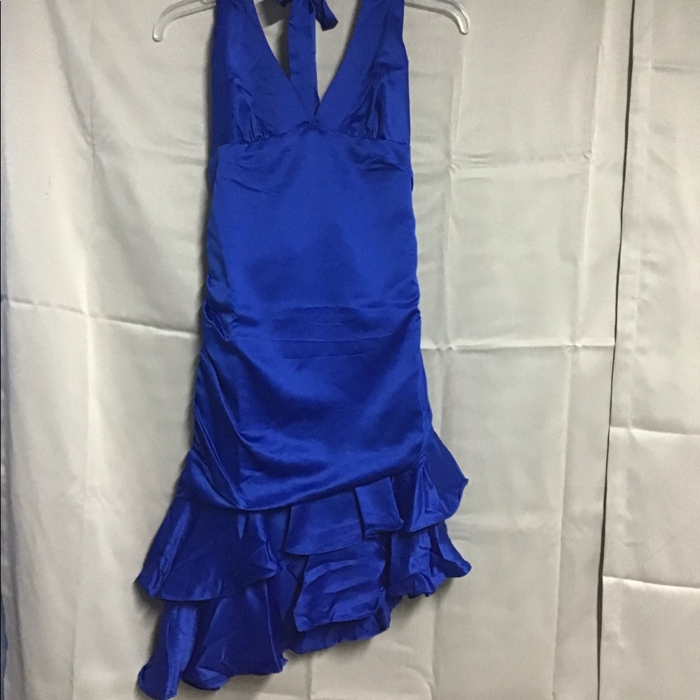 Blue dress